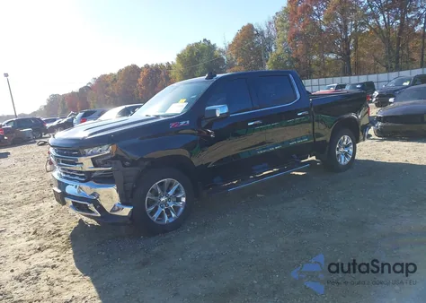 2020 Chevrolet Silverado 1500 4Wd Short Bed Ltz из США, поврежденный, VIN 1GCUYGED3LZ245132